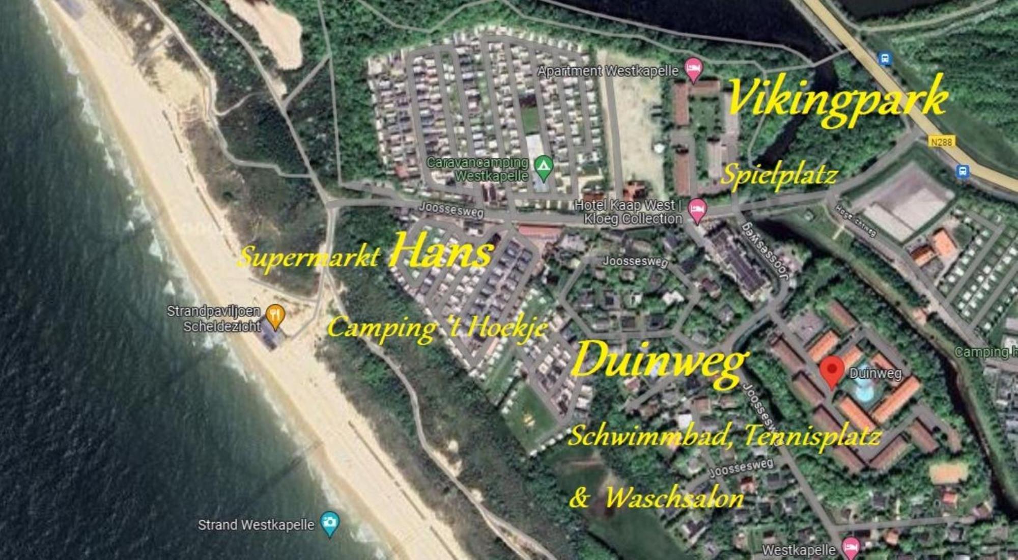 Ferienwohnung Duinzicht 6 Bed By The Sea Westkapelle Exterior foto